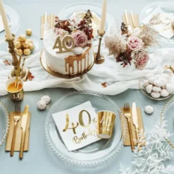 40th Birthday Muggar Guld