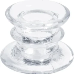 Transparent Ljusstake 4 cm