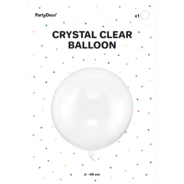 Transparent Orbz Ballong Crystal Clear