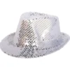 Trilby Hatt Silverpaljetter