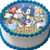 Tårtbild Sonic 20 cm 5,5 g
