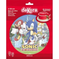 Tårtbild Sonic 20 cm 5,5 g