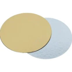 Tårtbrickor 20 cm Guld och Silver 100-pack