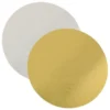 Tårtbrickor Silver & Guld 15 cm 3-pack