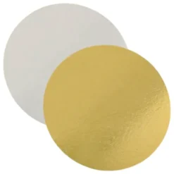 Tårtbrickor Silver & Guld 15 cm 3-pack