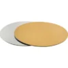 Tårtbrickor Silver & Guld 28 cm 100-pack