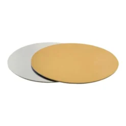 Tårtbrickor Silver & Guld 22 cm 100-pack