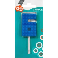 Tårtljus Legoblock (Siffra 0)