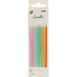 Tårtljus Pastell 10 cm 24-pack