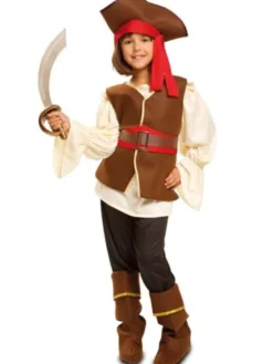 Tuff Pirat Maskeraddräkt Barn (3-4 år (98-104 cl))