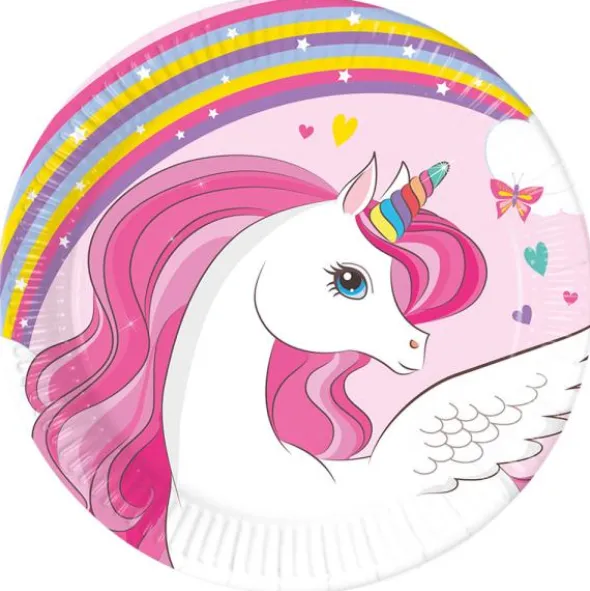 Unicorn Rainbow Pappassietter
