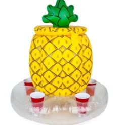 Uppblåsbar Ananas Kyl med Drinkhållare