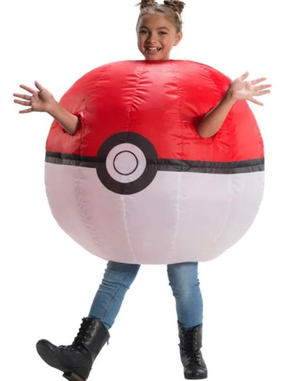 Uppblåsbar Pokéball Maskeraddräkt Barn