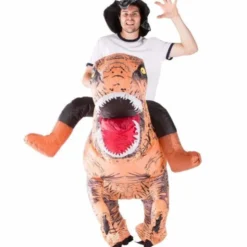 Uppblåsbar Ridande Dinosauriedräkt Deluxe