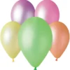 UV Latexballonger Blandade Färger 30 cm (10-pack)