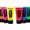 UV Neon Ansikts- & Kroppsfärg Vit 10ml (10ml Vit)