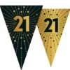 Vimpelgirlang med Stjärnor & Siffran 21