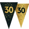 Vimpelgirlang med Stjärnor & Siffran 30