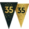 Vimpelgirlang med Stjärnor & Siffran 35