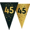 Vimpelgirlang med Stjärnor & Siffran 45