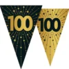 Vimpelgirlang med Stjärnor & Siffran 100