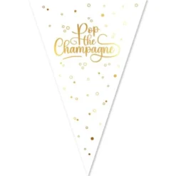 Vimpelgirlang Pop the Champagne 6 m