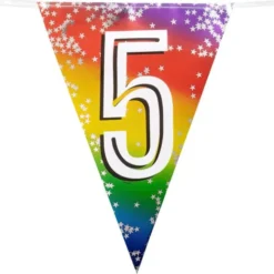 Vimpelgirlang Regnbåge 5 år