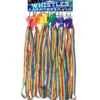 Visselpipor Regnbåge med Band 12-pack