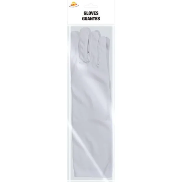 Vita Handskar 42 cm