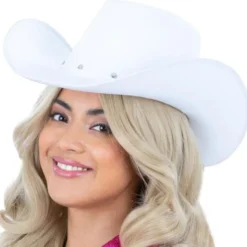 Vit Cowboyhatt