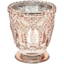 Värmeljushållare Roséguld