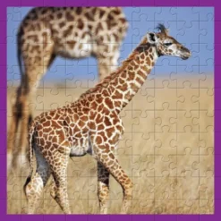 WWF Giraffer Pussel 100 Bitar