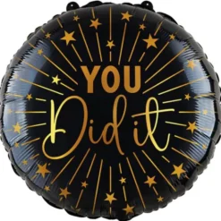 You Did It Folieballong med Stjärnor