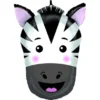 Zebra Ballong Folie